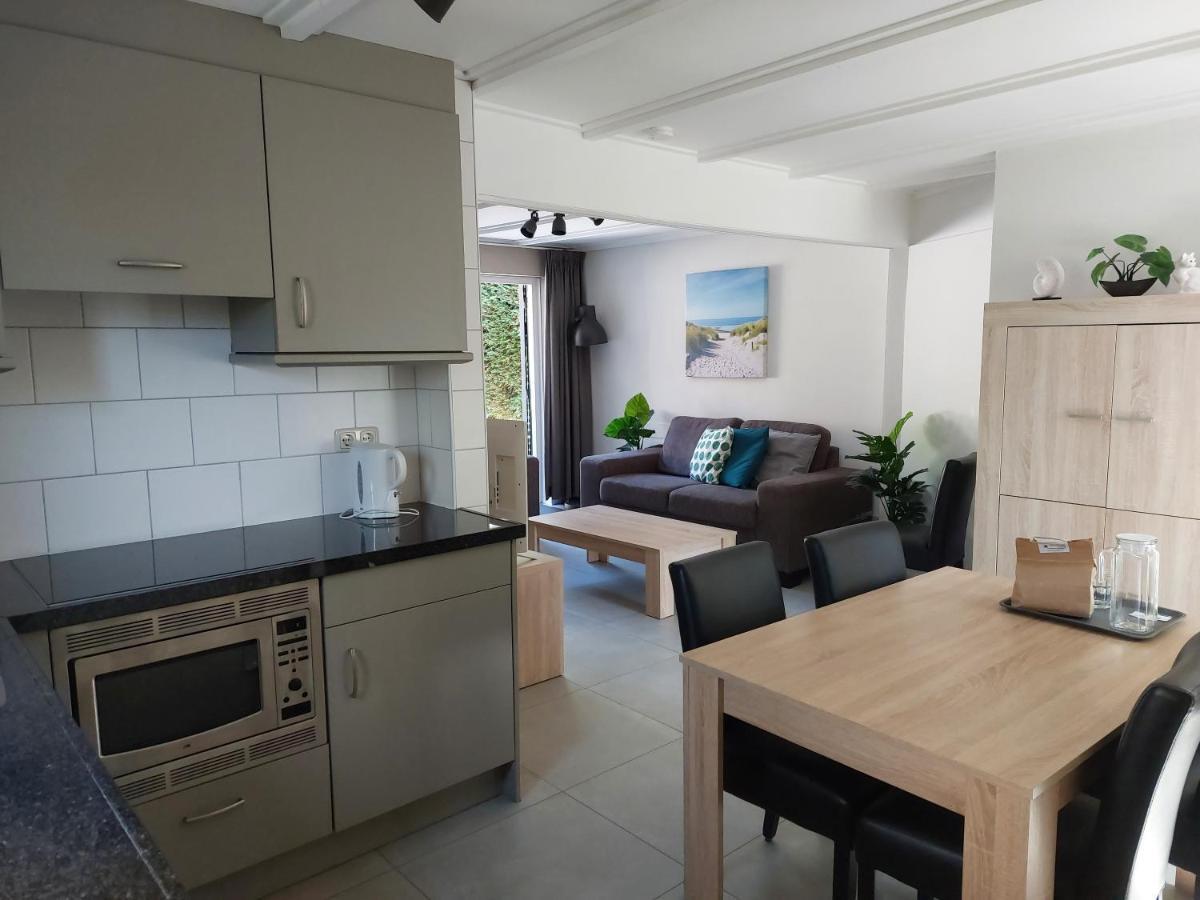 Boszicht 6 Halfvrijstaande Vakantiewoning In โอชต์คาเปลเล ภายนอก รูปภาพ