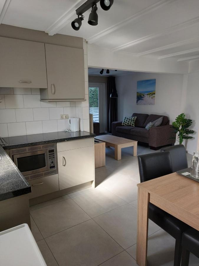 Boszicht 6 Halfvrijstaande Vakantiewoning In โอชต์คาเปลเล ภายนอก รูปภาพ