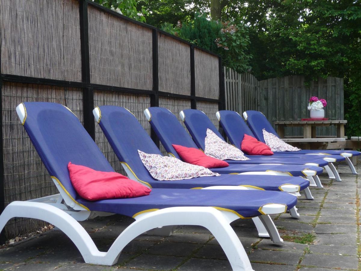 Boszicht 6 Halfvrijstaande Vakantiewoning In โอชต์คาเปลเล ภายนอก รูปภาพ